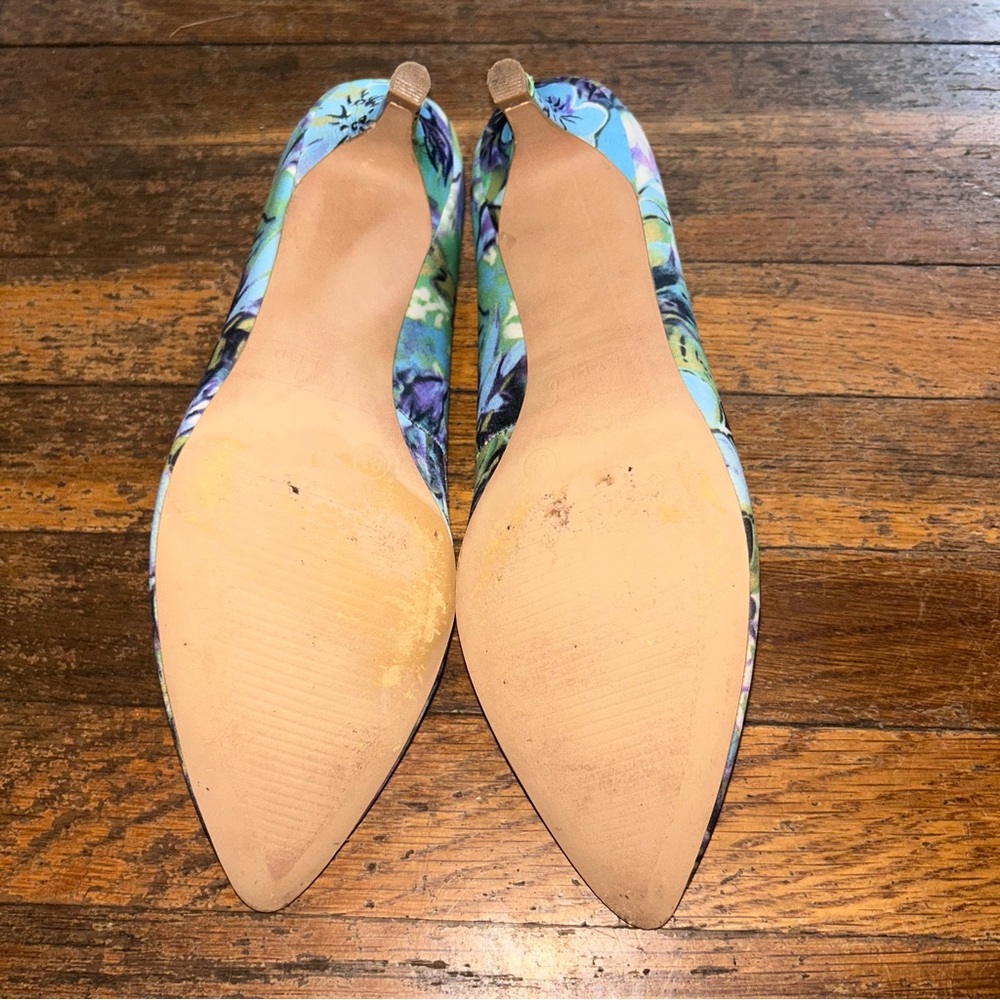 Simply Styled Floral Heels - Multicolor - Picture 10 of 10